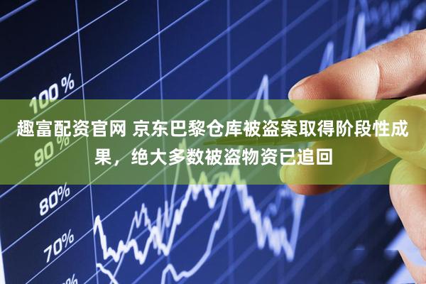 趣富配资官网 京东巴黎仓库被盗案取得阶段性成果，绝大多数被盗物资已追回